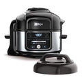 9 in 1 Pressure Cooker and Air Fryer with Nesting Rack, Silver I7336
