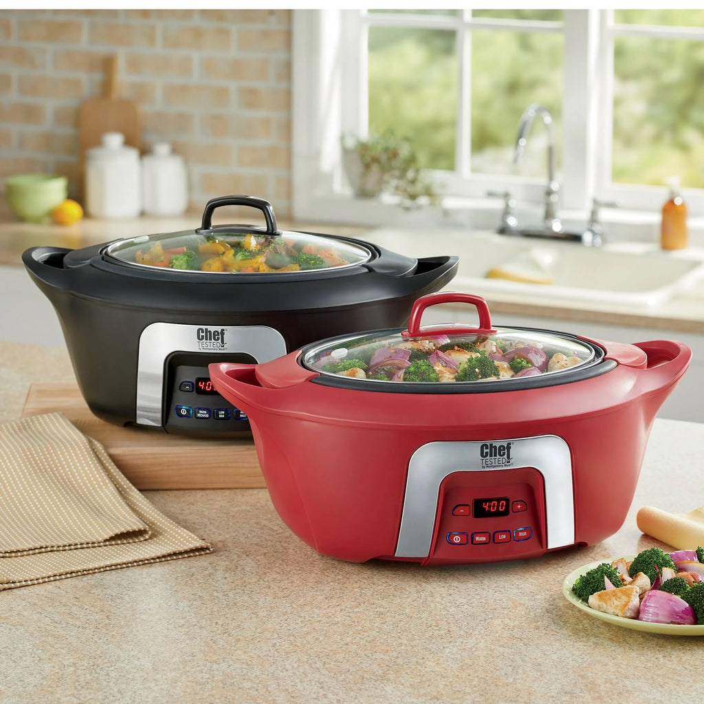 6-Qt. Black Slow Cooker L123