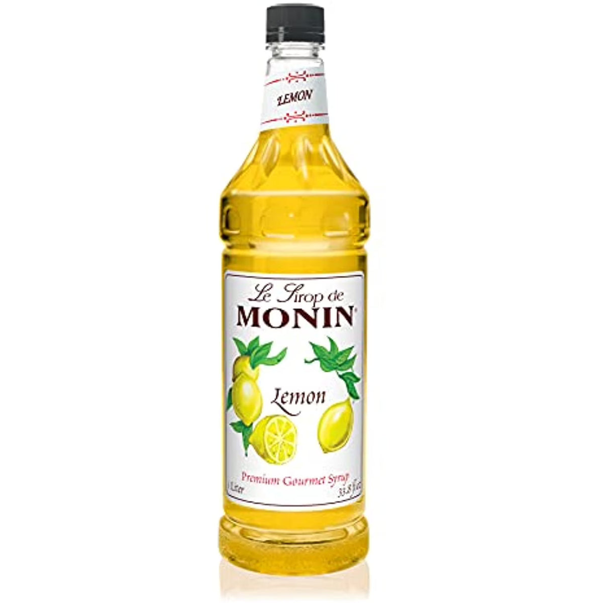 Lemon Syrup, 33.8-Ounce Plastic Bottle P360