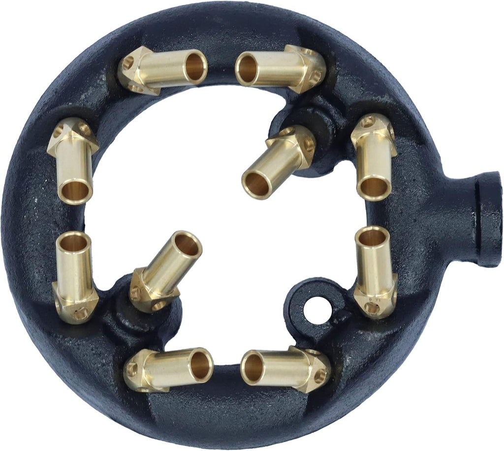 Cast Iron Burner Assembly with High Pressure Regulator and Hose, Pack of 2 T938153