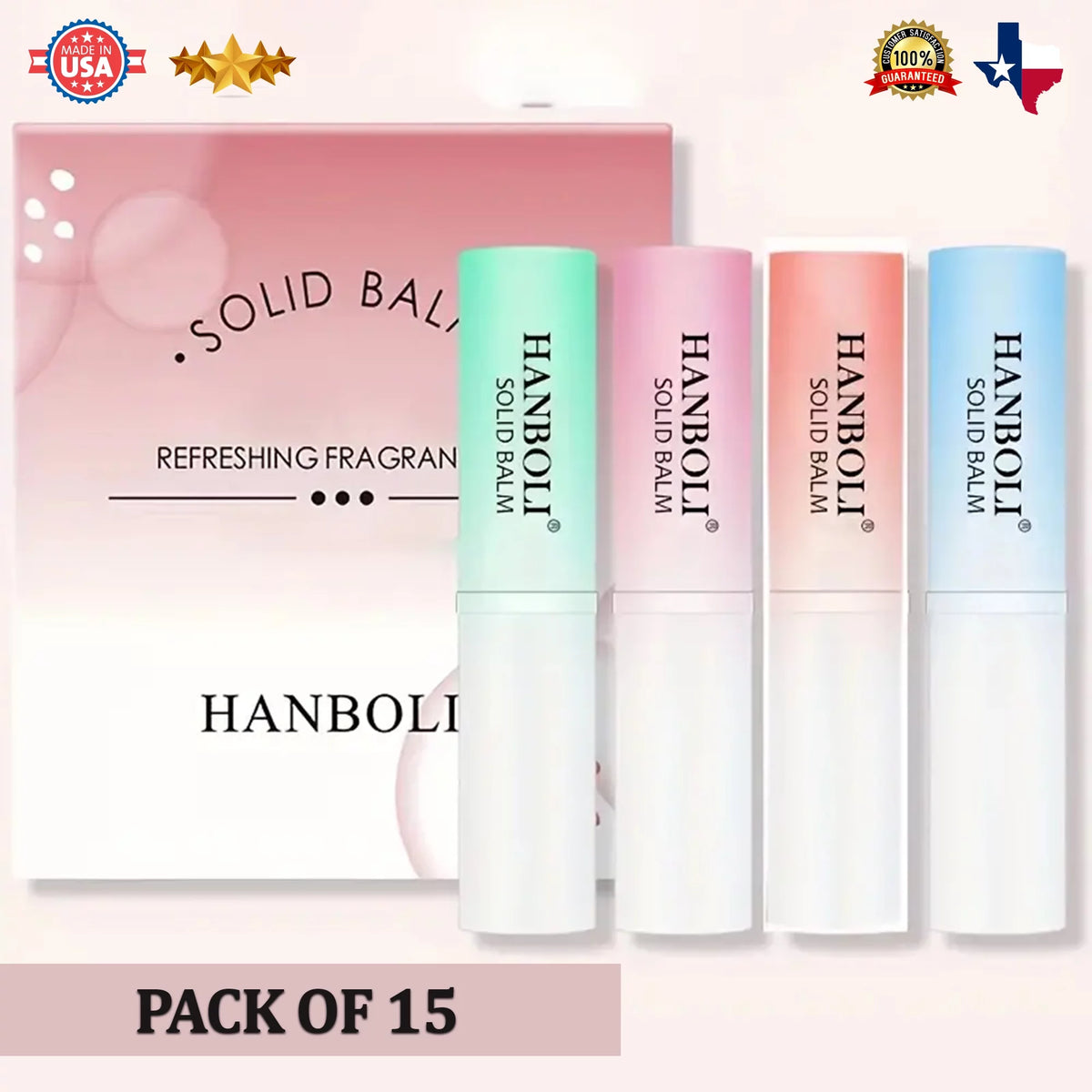 Solid Perfume Stick Fruity Floral Scent W9047