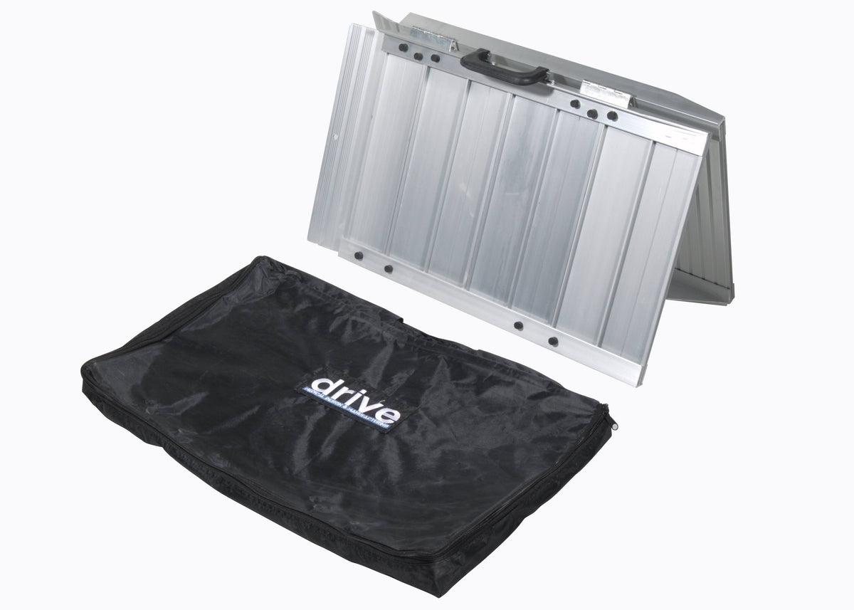Portable Wheelchair Scooter Ramp with Carry Handle and Travel Bag O31107