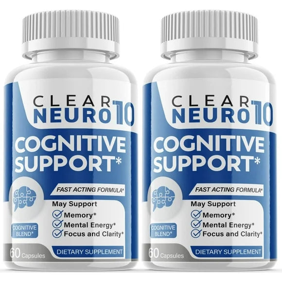 Clear Nootropic Dietary Supplement 120 Capsules U545