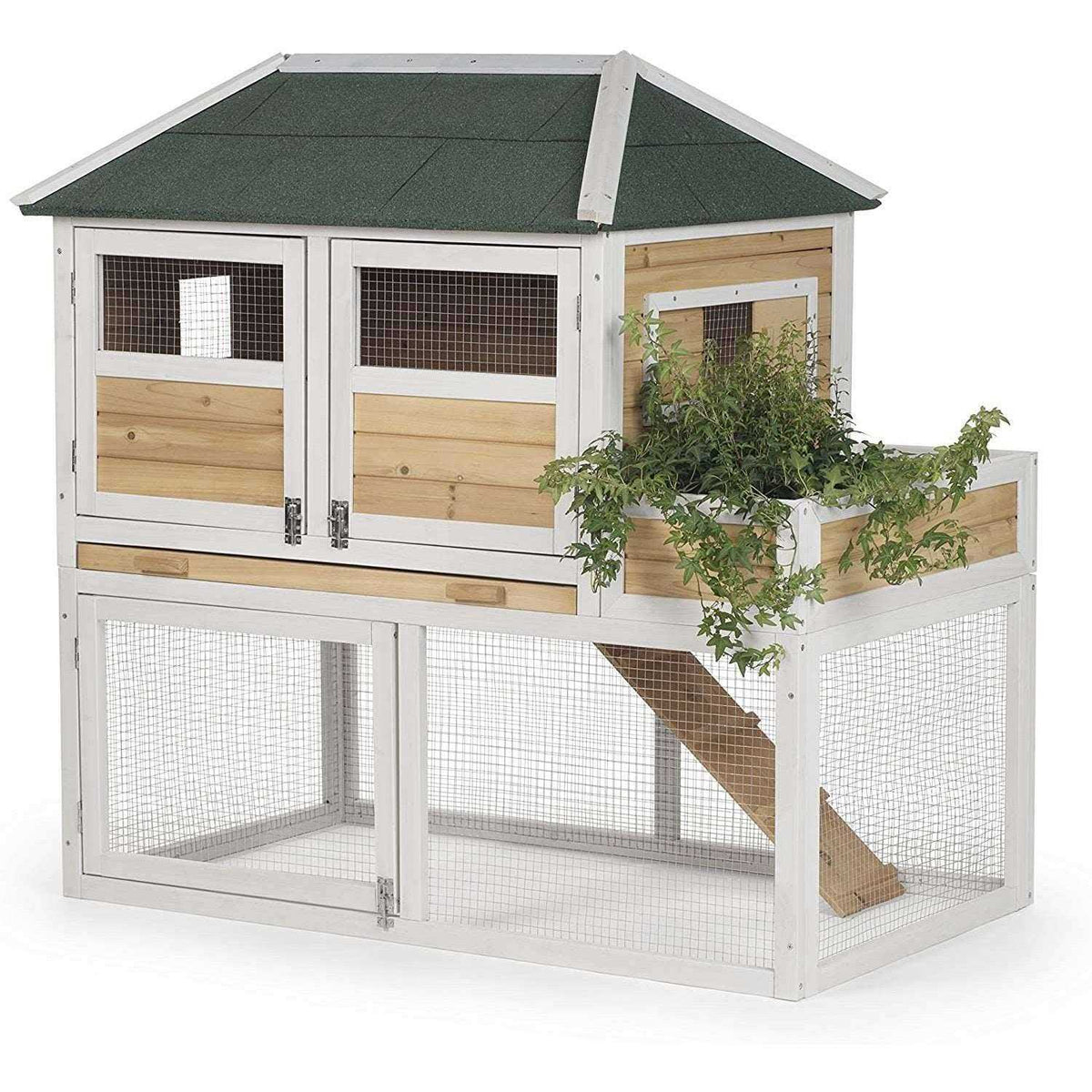 Chicken Coop with Herb Planter S2507