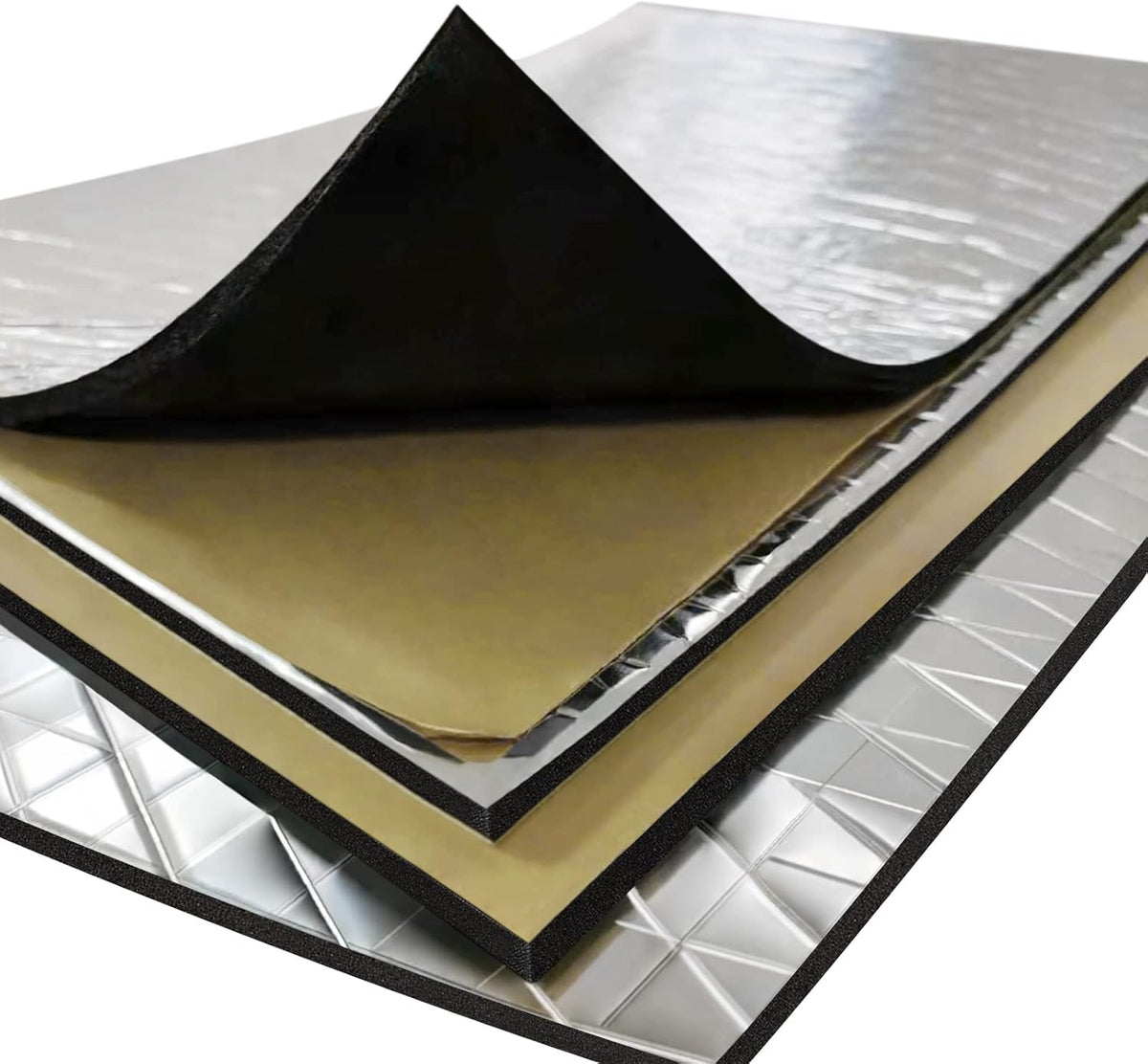 Sound Deadening Foam Mat 197 mil 13.1 sqft Pack of 2 M35127