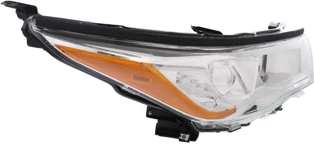 Smoked Chrome Accent Headlight Assembly Driver Side R805832