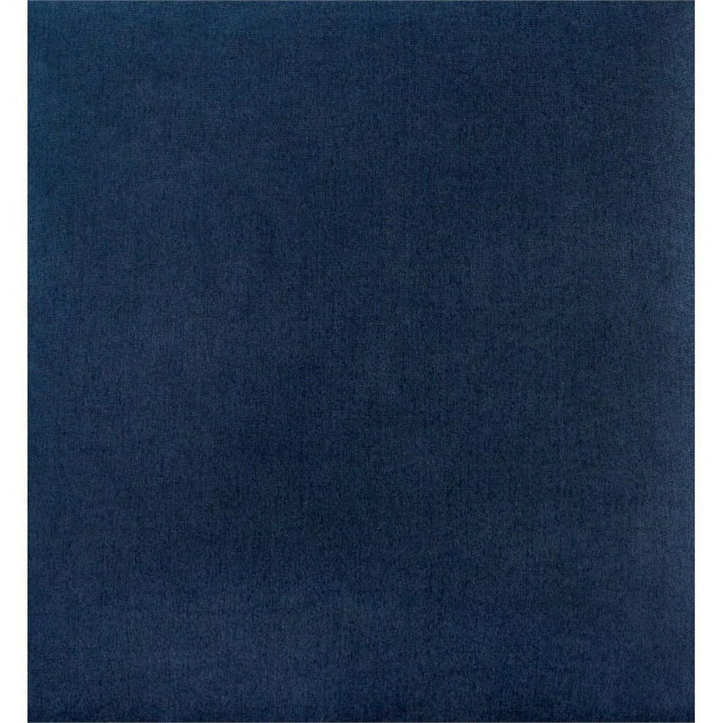 Navy Wood and Fabric Sofa C7330