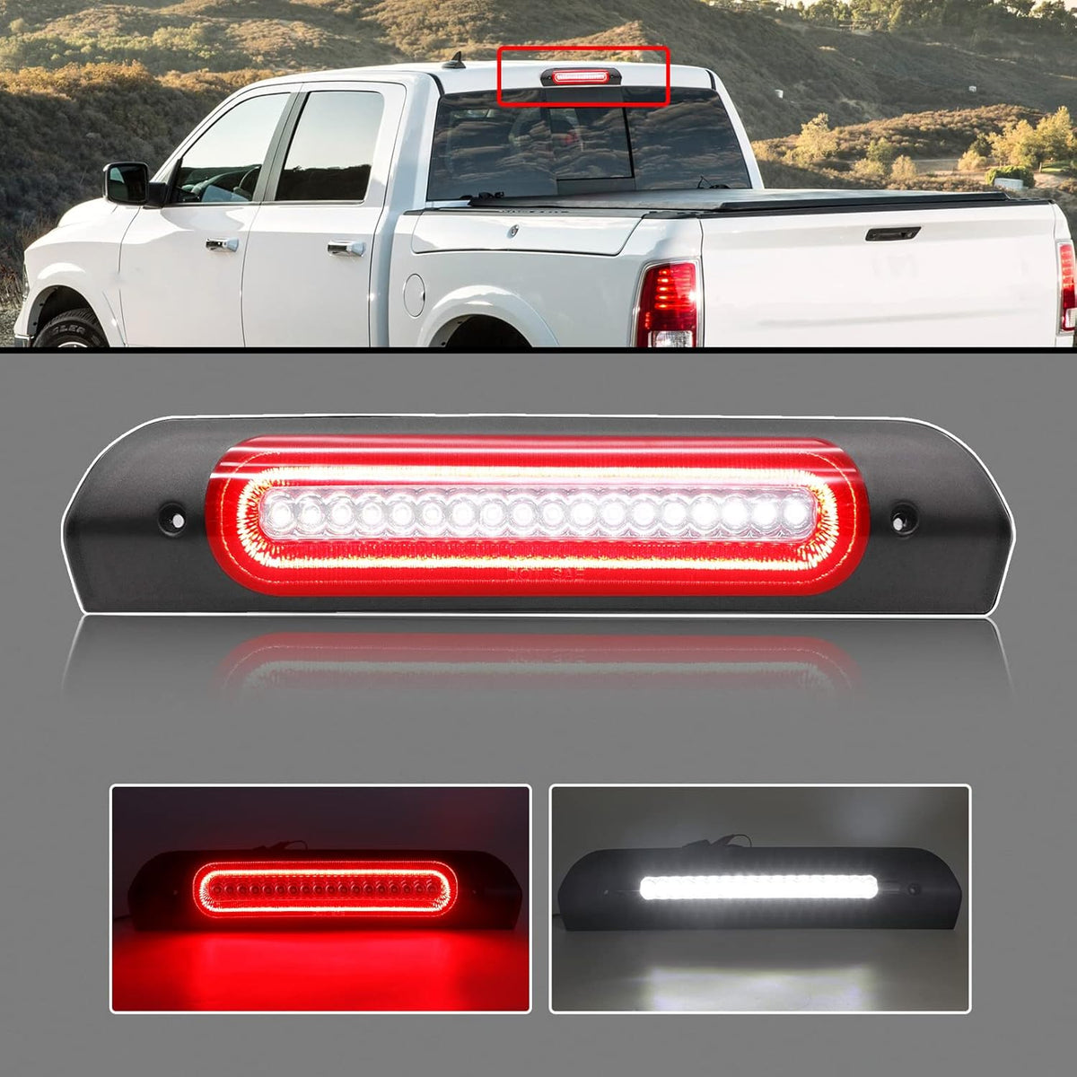Full LED 3rd Third Brake Light Cargo Lamp IP67 Waterproof C7154