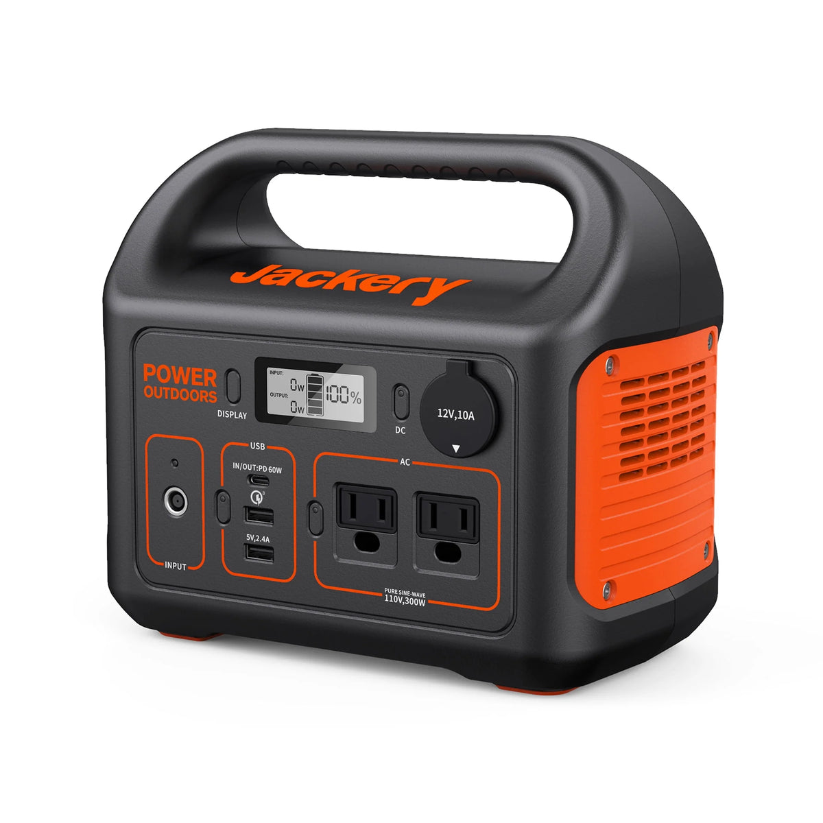 Portable Power Station with Automobile Battery Charging Cable H475646
