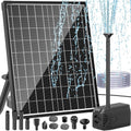 25W Solar Fountain Pump 410GPH with 16.5FT Cord M393565