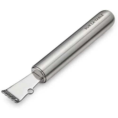 Silver Stainless Steel Citrus Zester X345