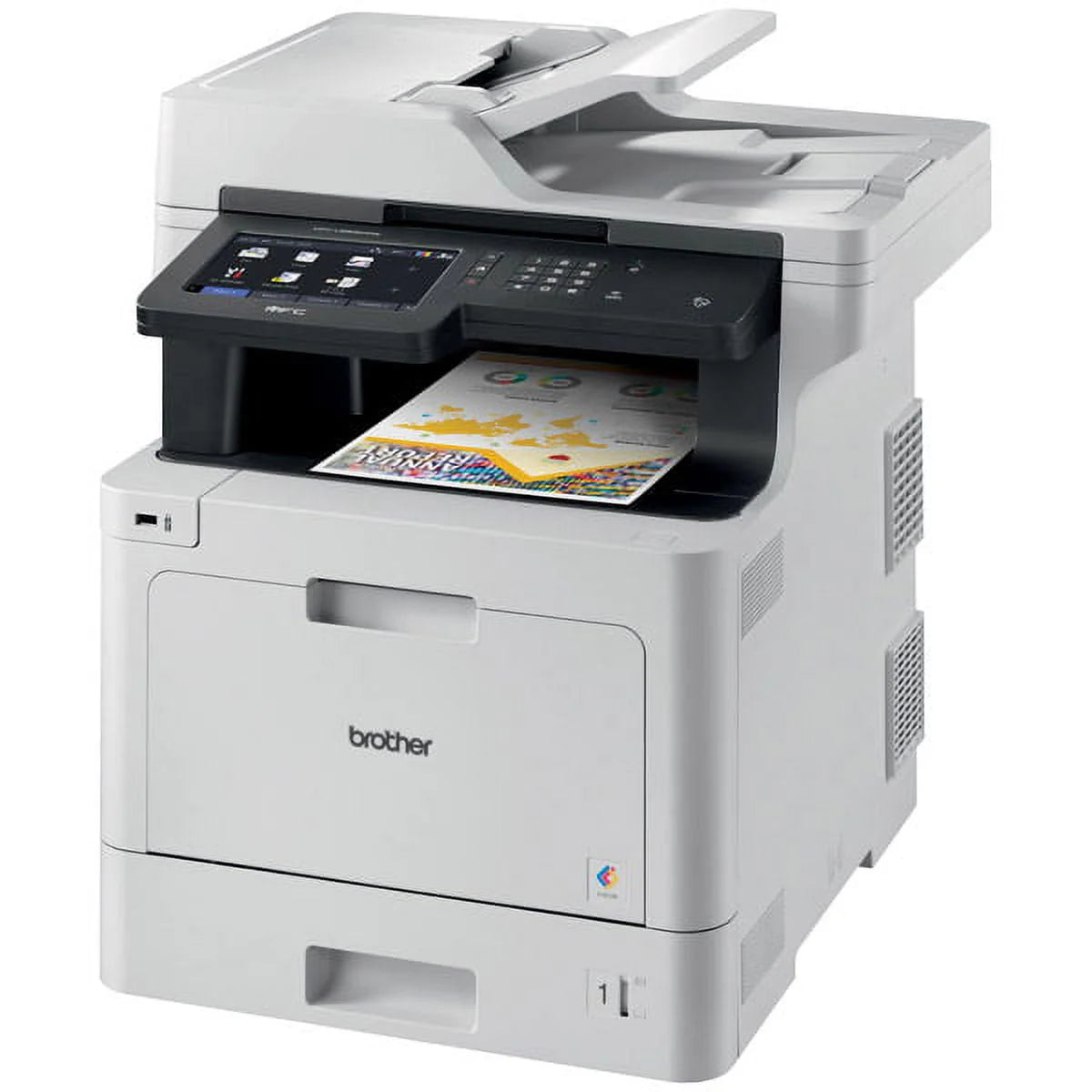 Color Laser All-in-One Printer with Duplex Print Copy Scan and Wireless Networking O995