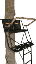 Black 16' 2-Man Ladder Tree Stand B4497