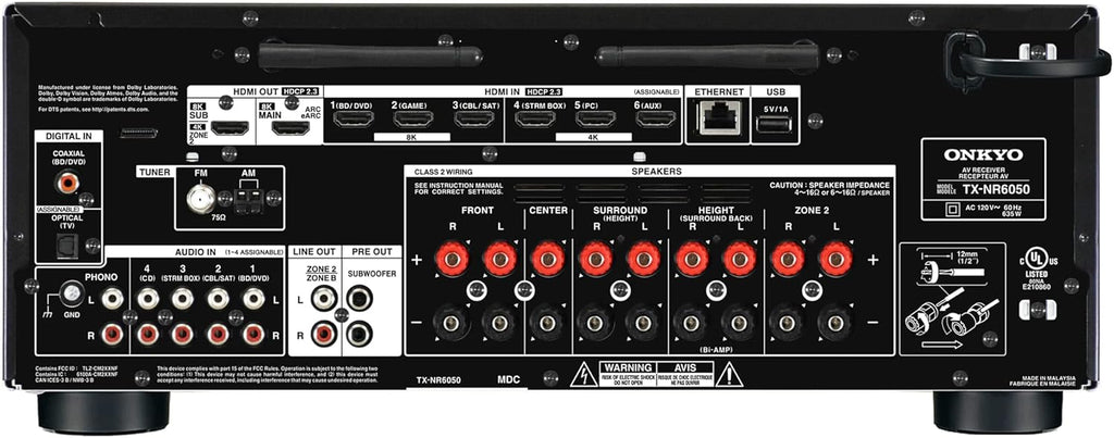 7.2-Channel Network AV Receiver Black T773492