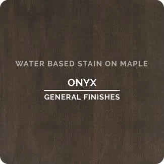Water Based Wood Stain, 1 Gallon, Onyx A318557