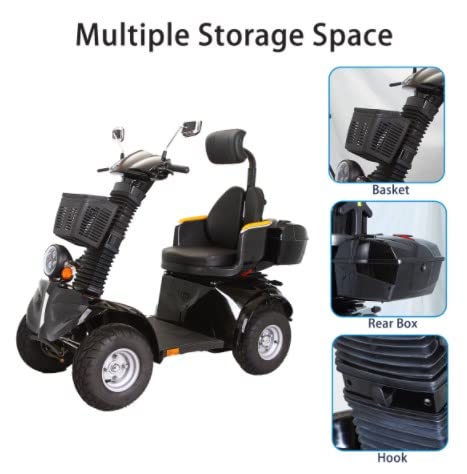 3-Speed Electric Mobility Scooter with 1000w N447297