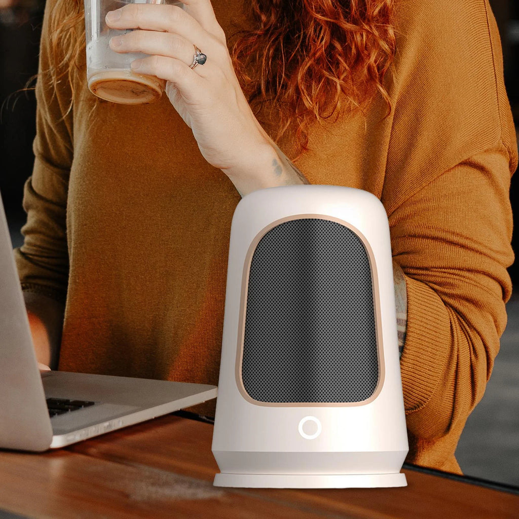 Pink Portable Fast Heating Silent Desktop Space Heater I563