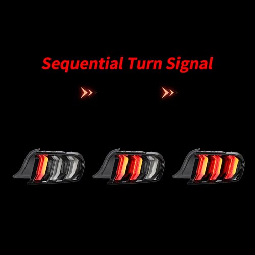 LED Tail Lights for Ford Mustang 2015-2023 U8139