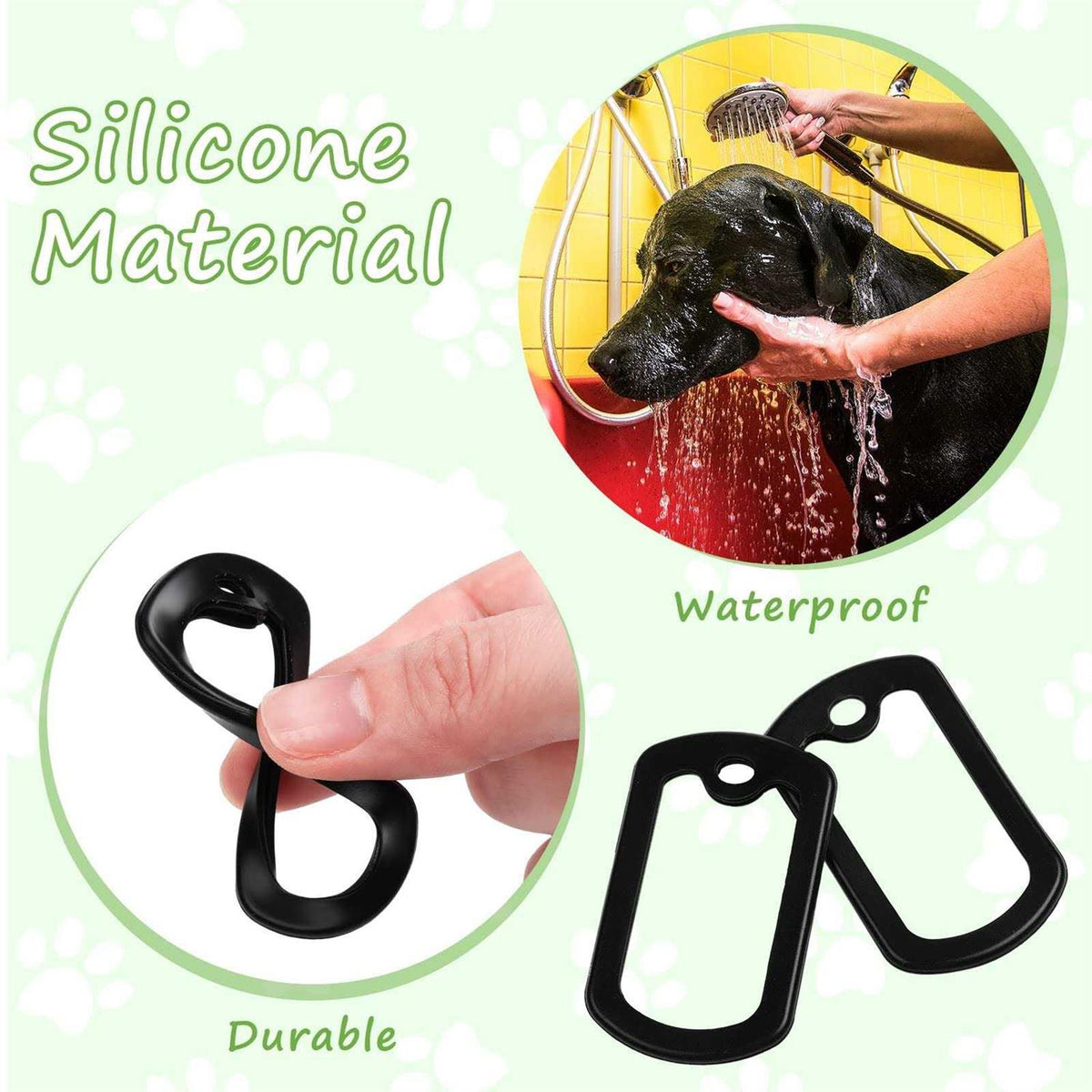 Silicone Rubber Dog Tag Silencer C51471