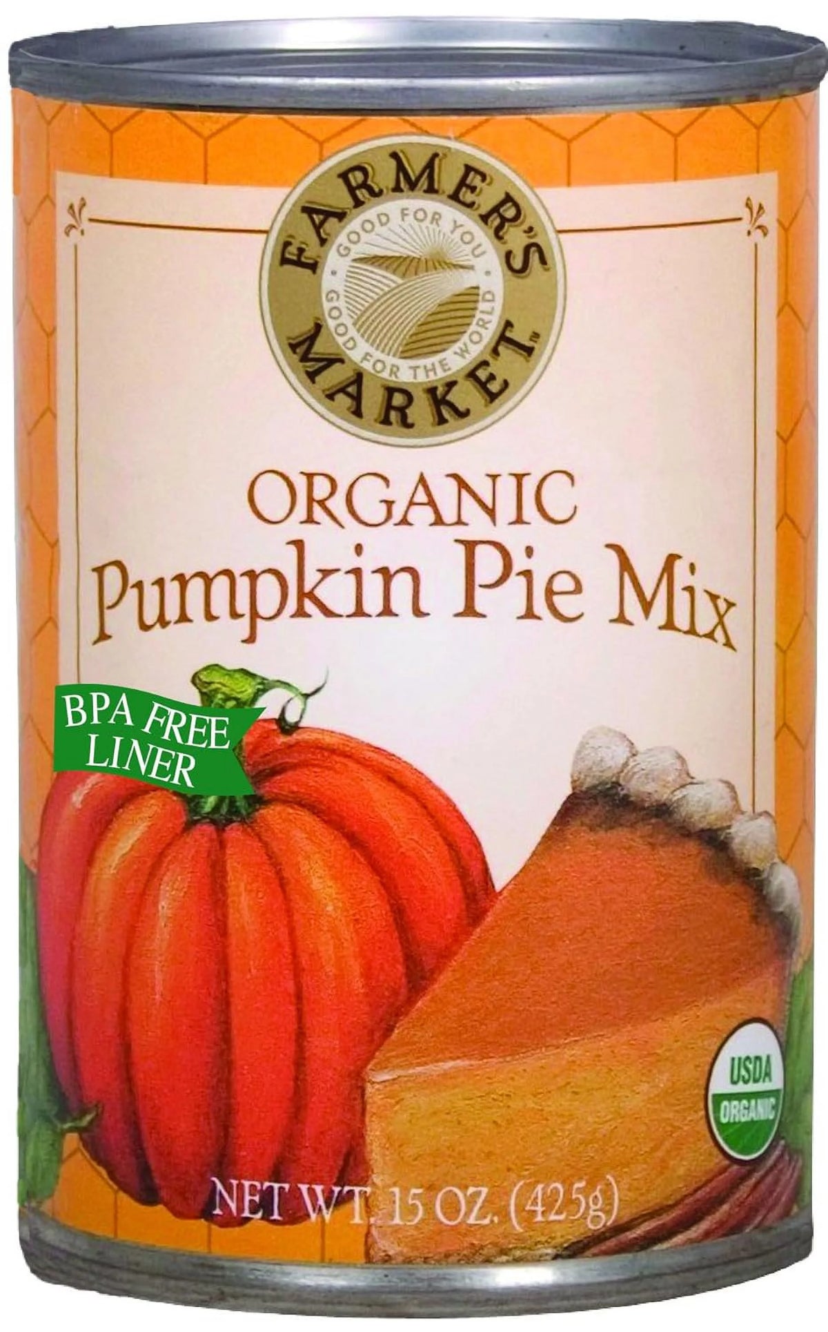 Organic Canned Pumpkin Pie Mix 15-Ounce Cans Pack Of 12 C126