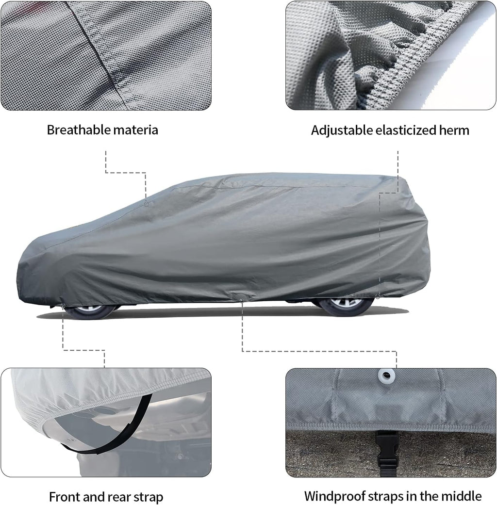 Minivan Car Cover 3 Layer Pack of 2 C3287