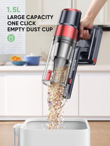 Cordless Stick Vacuum Cleaner 450W 40Kpa 55 Mins 1.5L L243