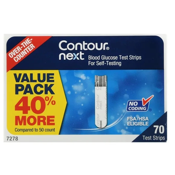 Blood Glucose Test Strips 70 Count K8199