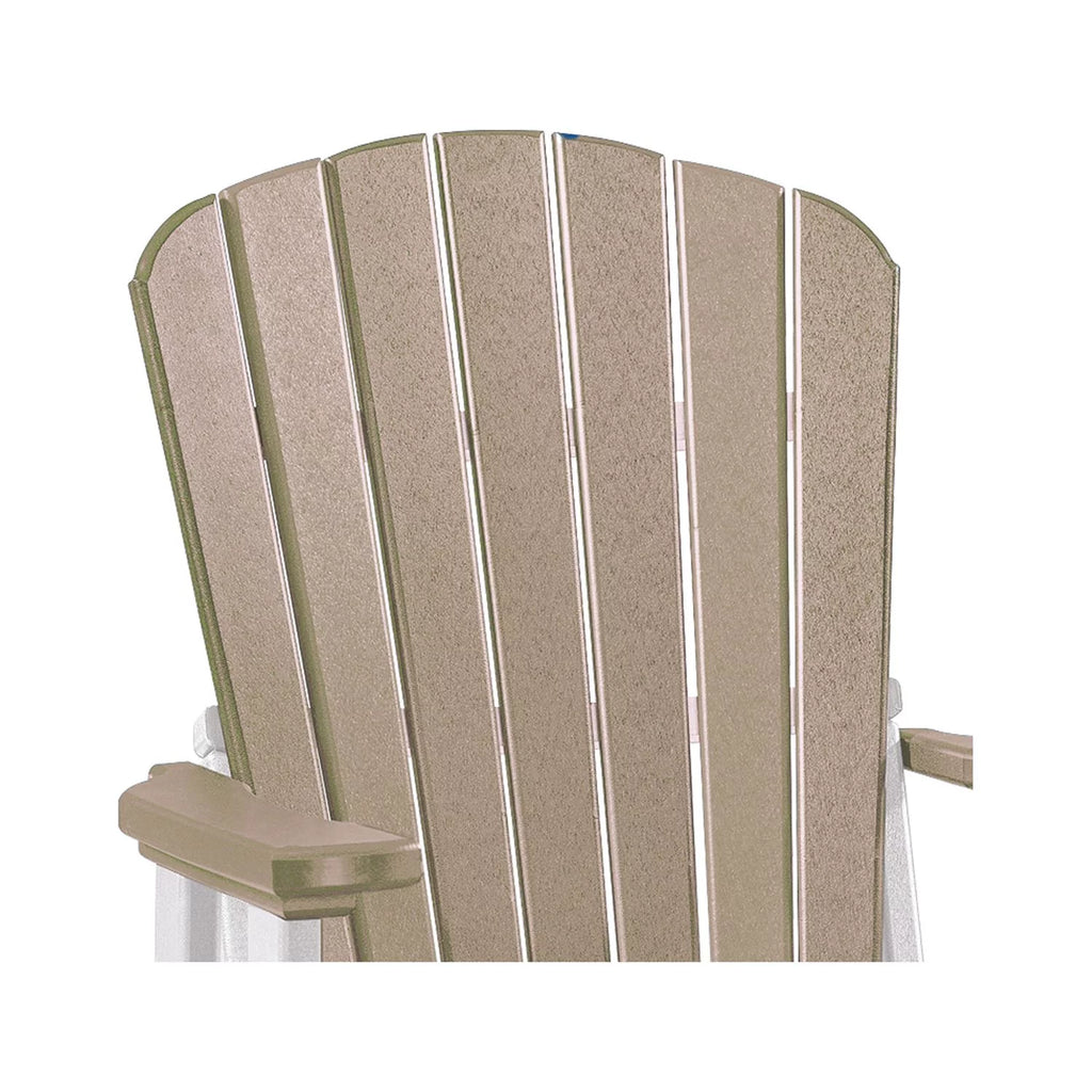 Resin Fan Back Balcony Glider H606