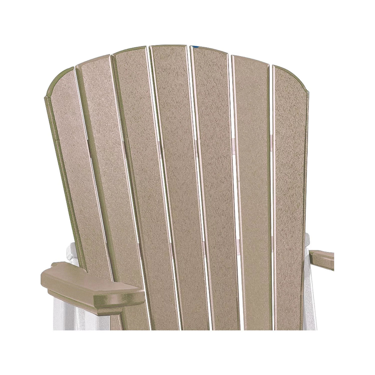 Resin Fan Back Balcony Glider H606