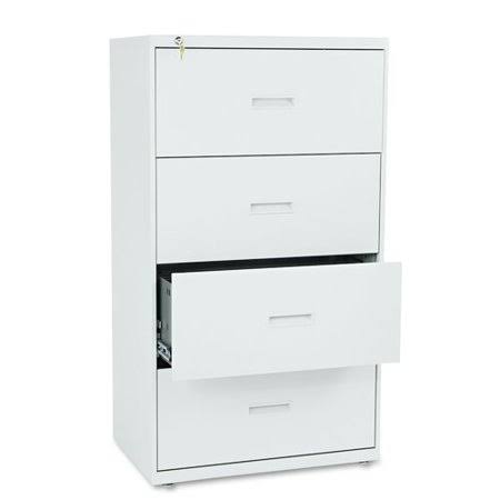 Gray 4-Drawer Filing Cabinet Y11195