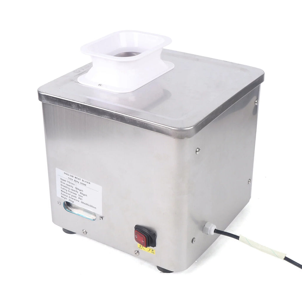 110V Stainless Electric Meat Slicer N458