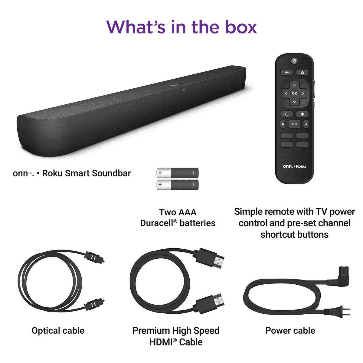 Smart Soundbar with Built-in 4K Streaming Media Player X6578