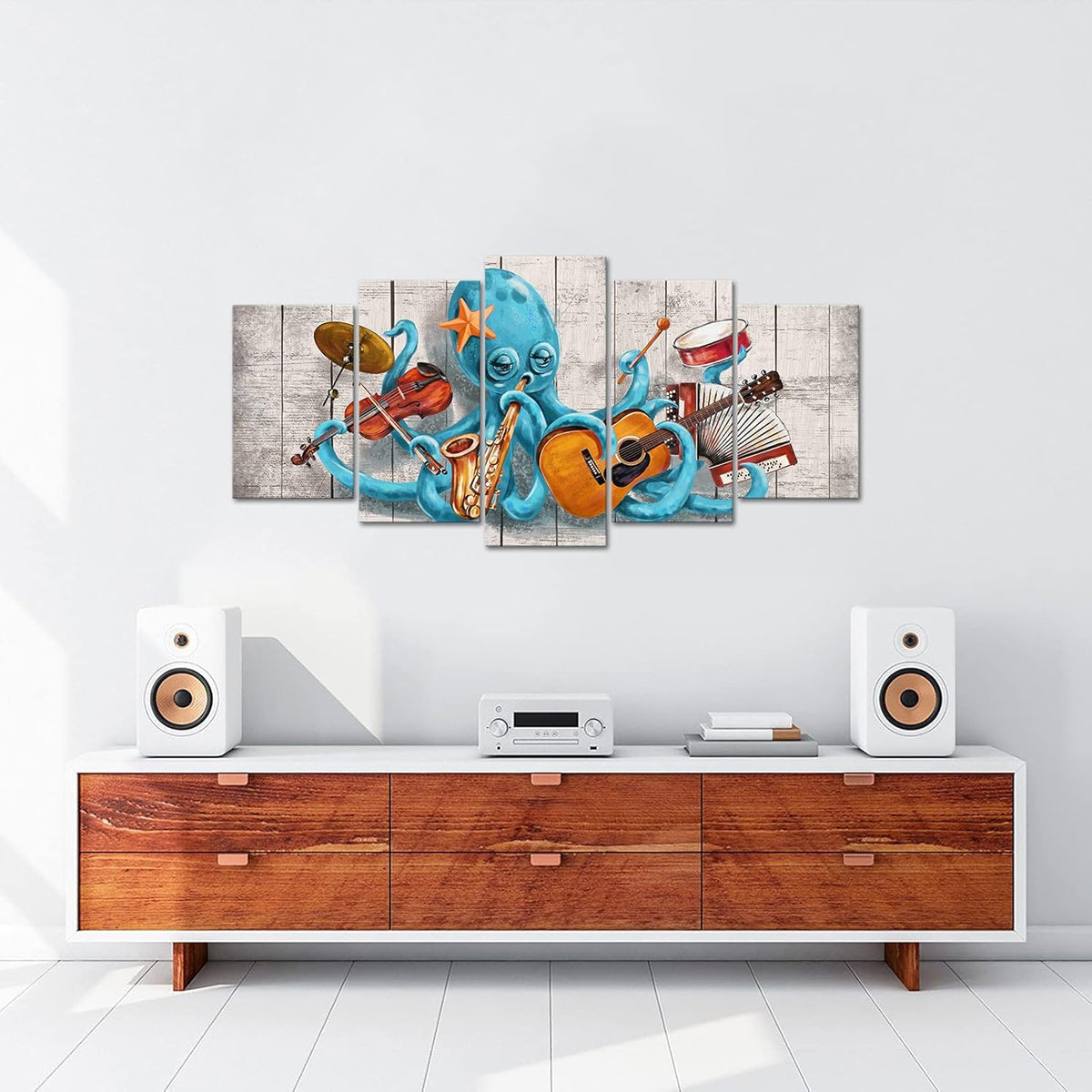 Octuptus Canvas Wall Art Print O86386