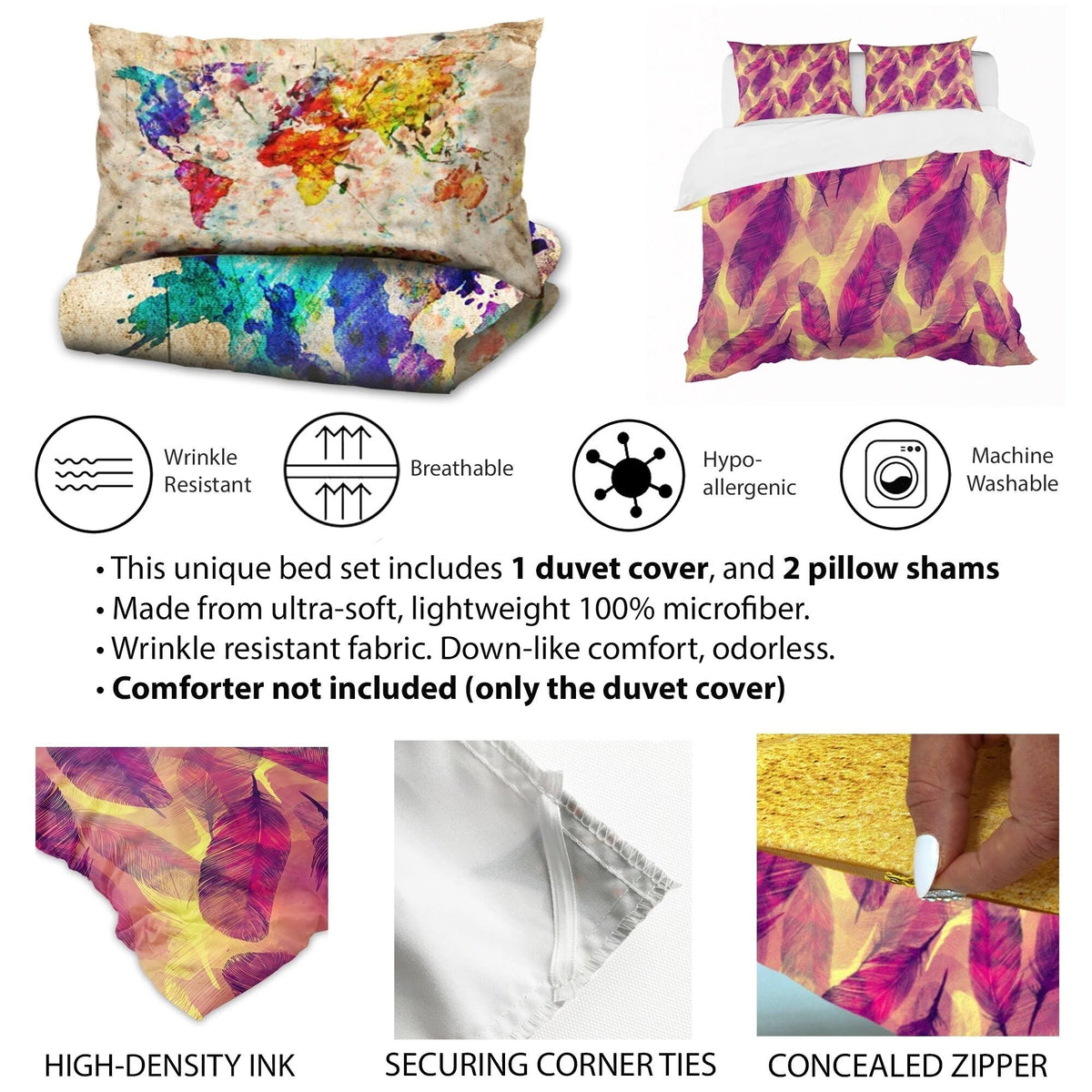 Nautical Coastal Bedding Set Twin Duvet Cover Y646
