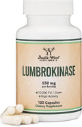 120 Capsules Lumbrokinase Enzymes Supplement Y3529