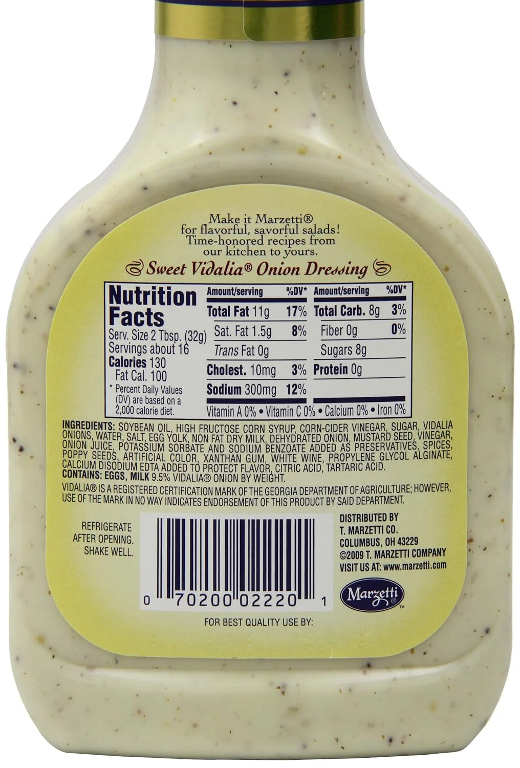 16 Ounce Sweet Vidalia Onion (Pack Of 6) Q261084