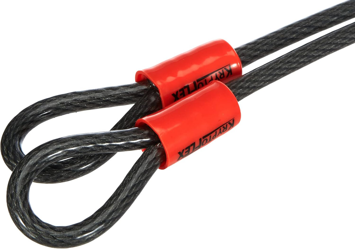 Kryptonite New York Standard Bike U-Lock + KryptoFlex Security Cable Bundle Y8347