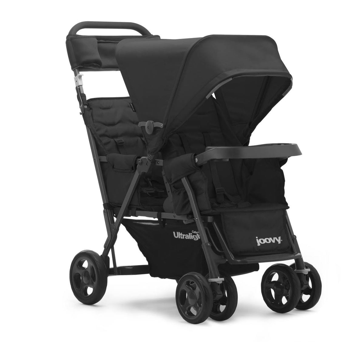 Black Tandem Stroller Q3418