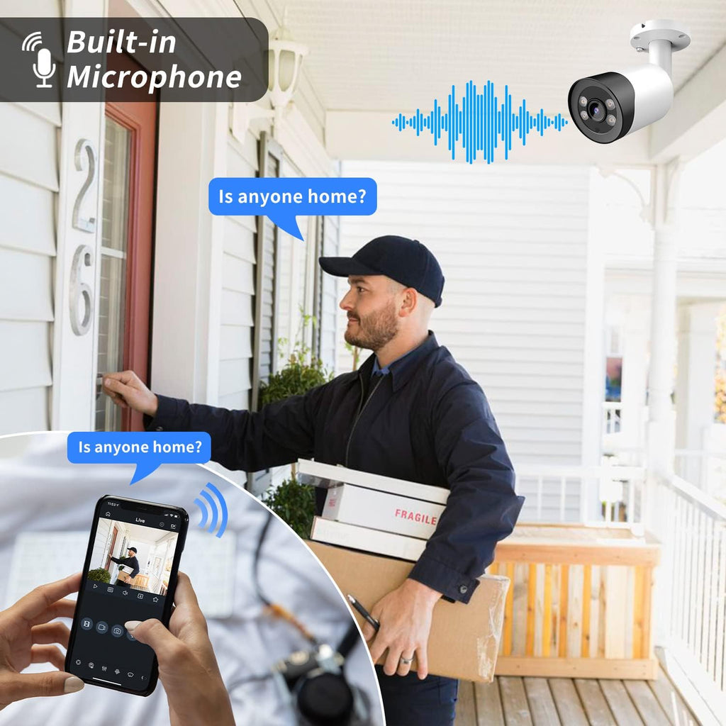 8MP UltraHD 4K PoE IP Camera Bullet W237042