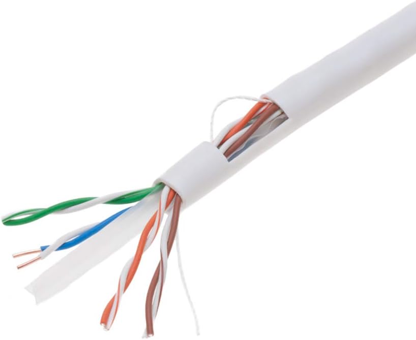 1000ft CAT6 Solid Cable 550Mhz UTP 23AWG Network Wire D522