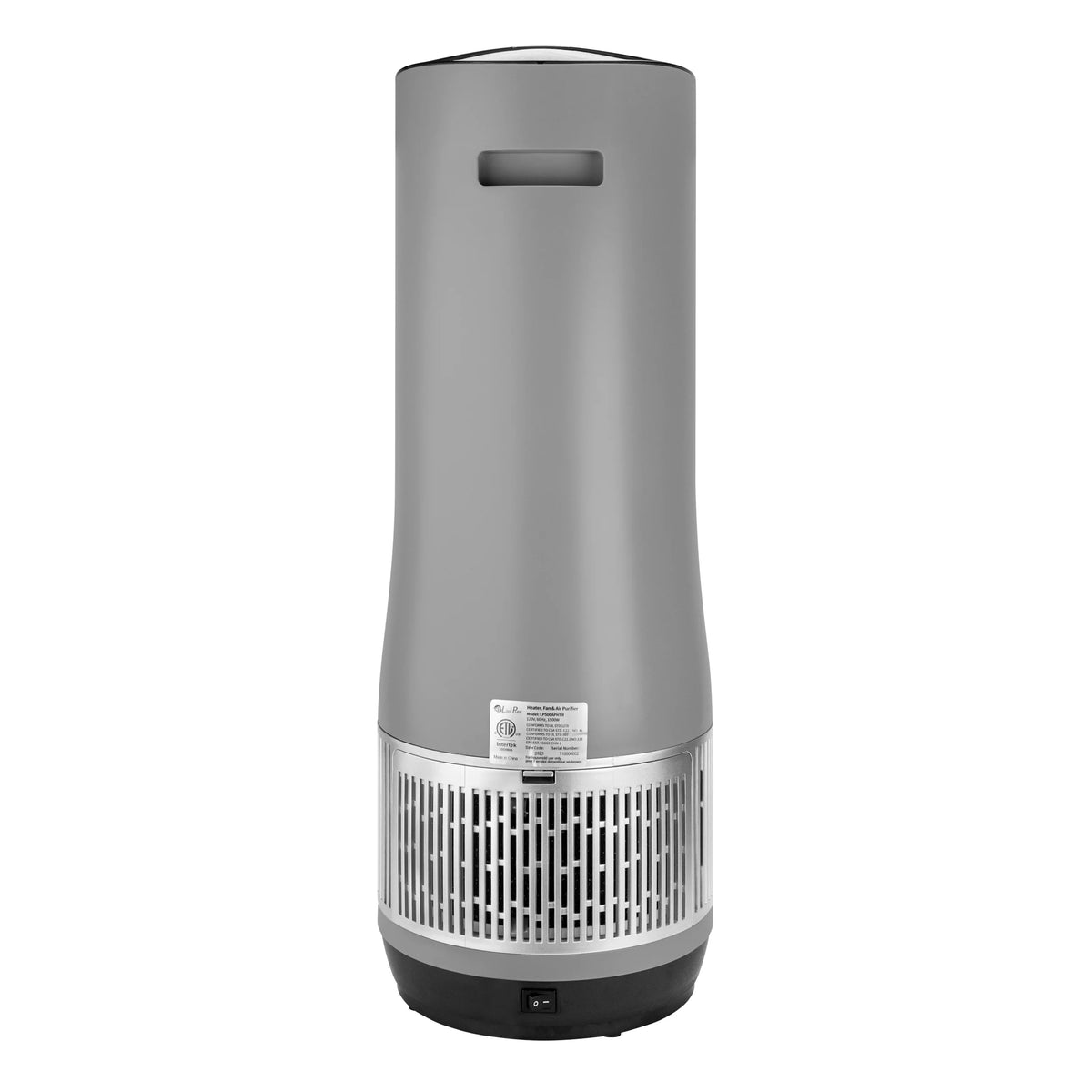 Gray 2 in 1 Air Purifier & Heater with HEPA Filtration K11703