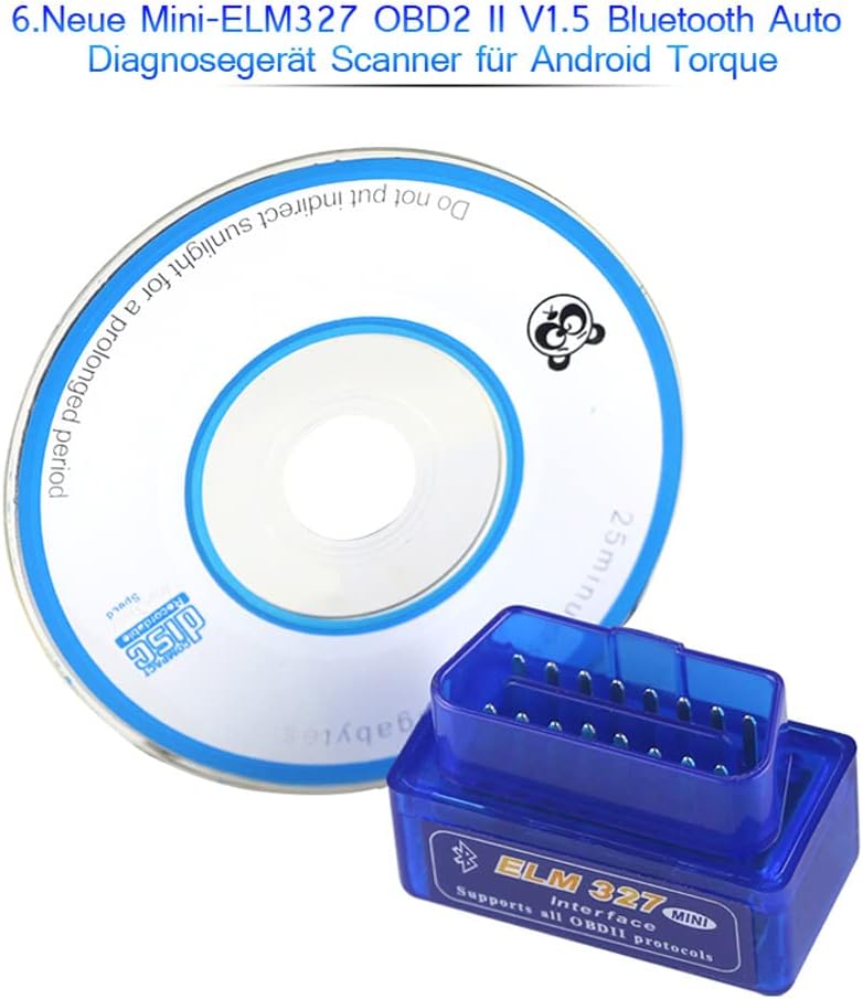 ELM327 Bluetooth OBD2 Car Diagnostic Scanner Pack of 2 O257982
