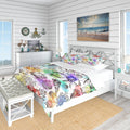 Nautical Coastal Bedding Set Twin Duvet Cover Y646