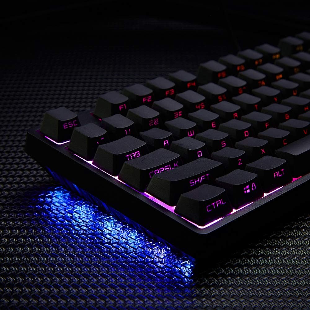 89 Keys Mechanical Gaming Keyboard with Cherry MX Blue Switch P324
