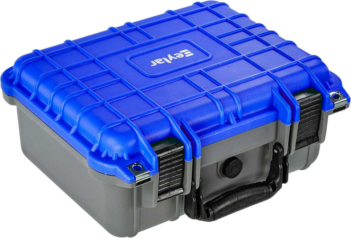13.37 Inch Waterproof Shockproof Camera Case Dry Box with Foam Pack of 2 C1975
