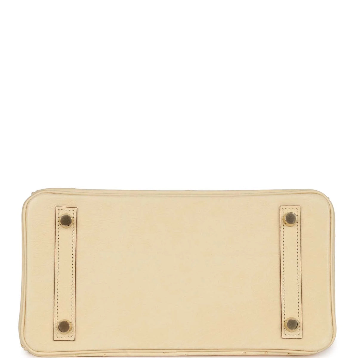 Vanille Ostrich Handbag M18376