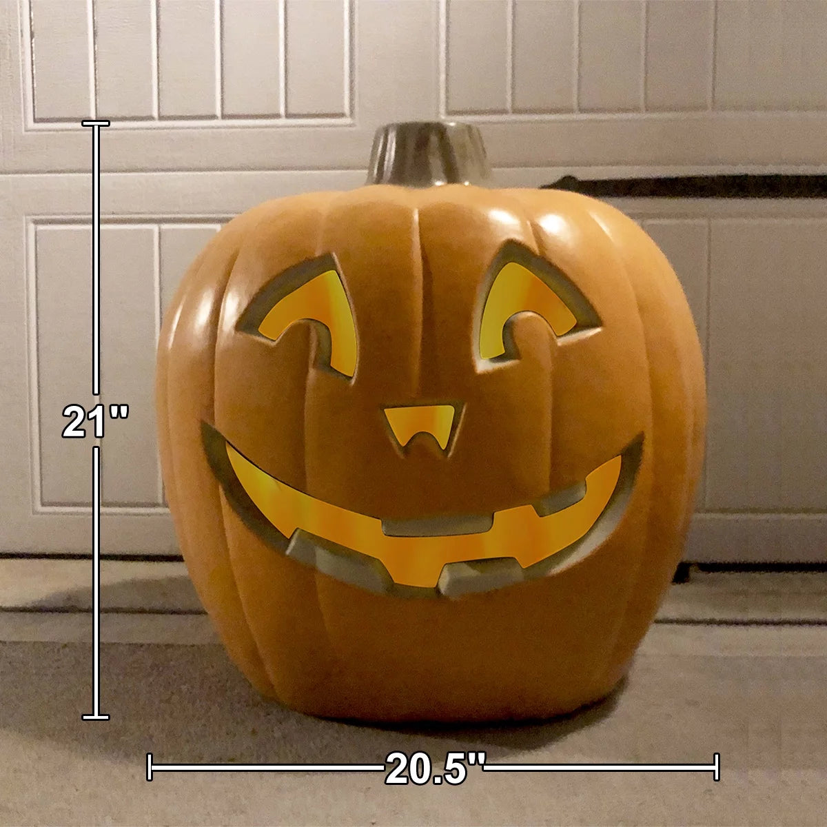 21 in Pre-lit LED Jack O Lantern Pumpkin Lantern Q55242