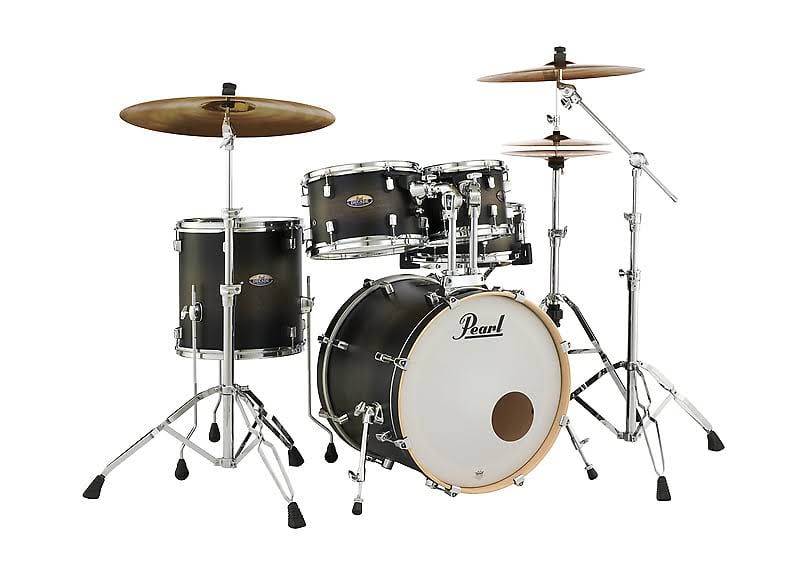Satin Black Burst Maple Floor Tom W32807