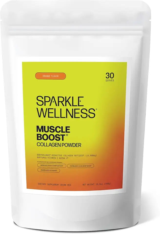 Collagen Supplement Powder with Hydrolyzed Collagen Peptides & Buffered Vitamin C G1615