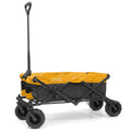 Black/Yellow All-Terrain Folding Wagon J7642